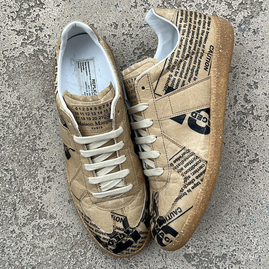 Maison Margiela GAT Newspaper - EU43 / US9.5 / UK8.5