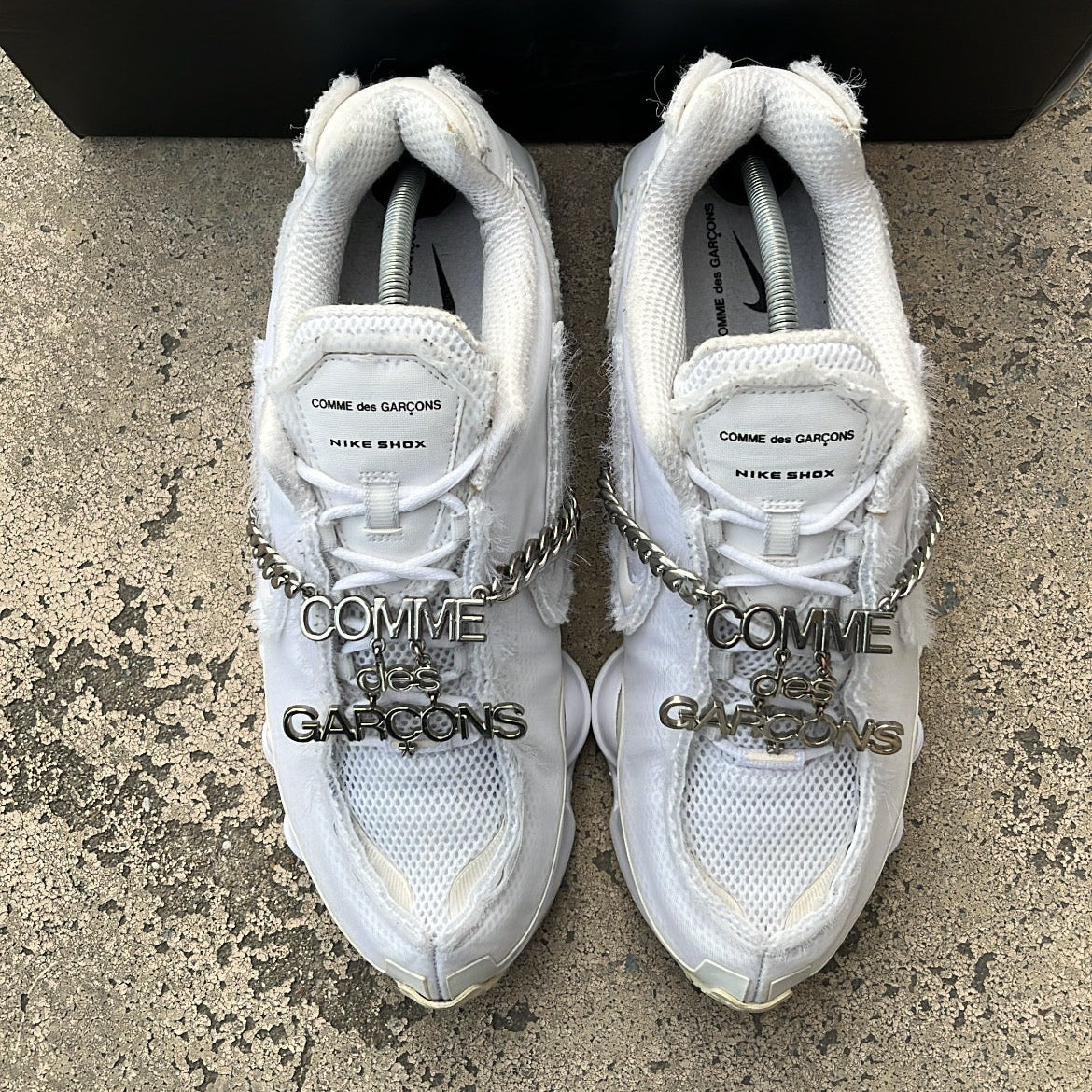 Shox CDG White - EU44.5 / US10.5 / UK9.5