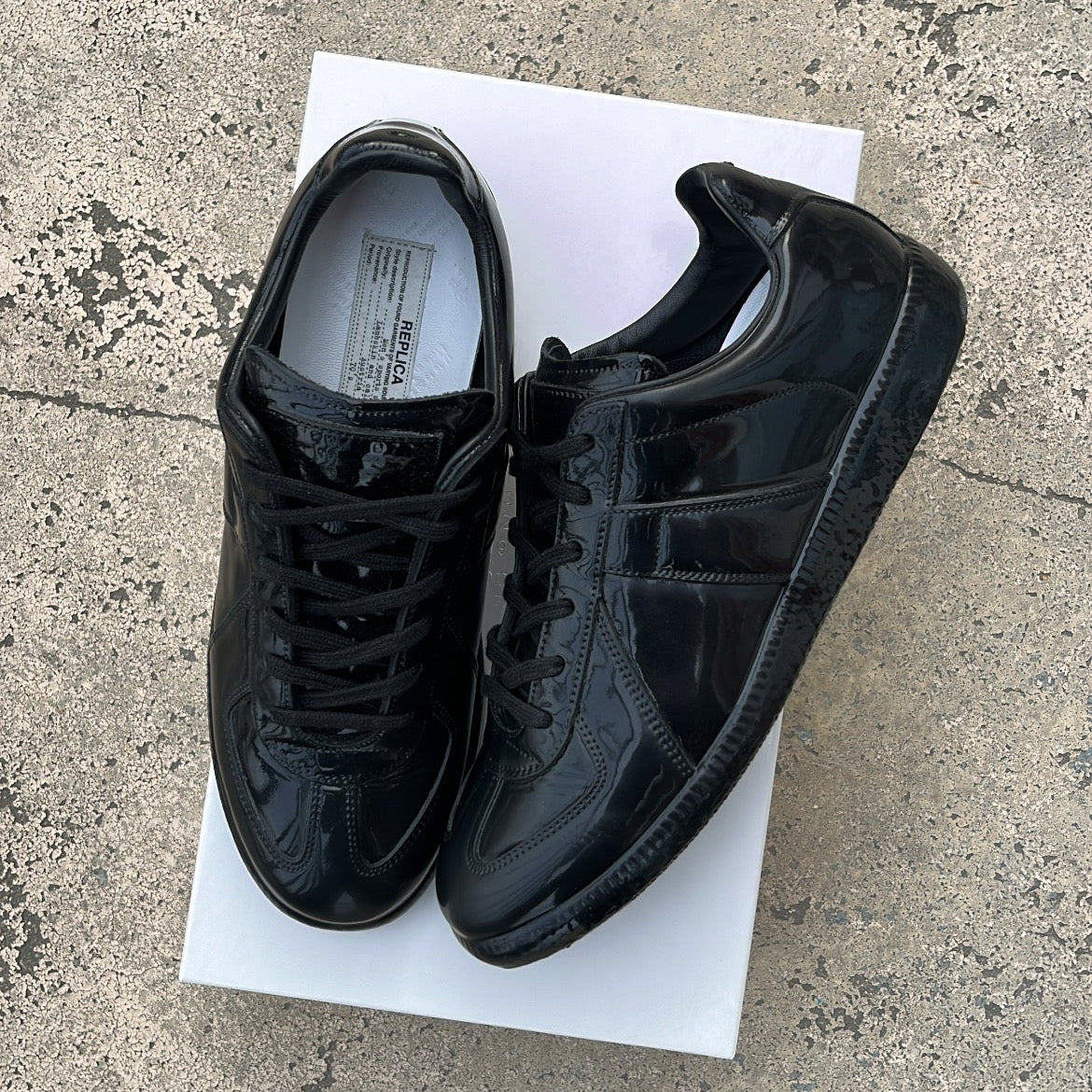 Maison Margiela GAT Black Patent - EU41 / US8 / UK7