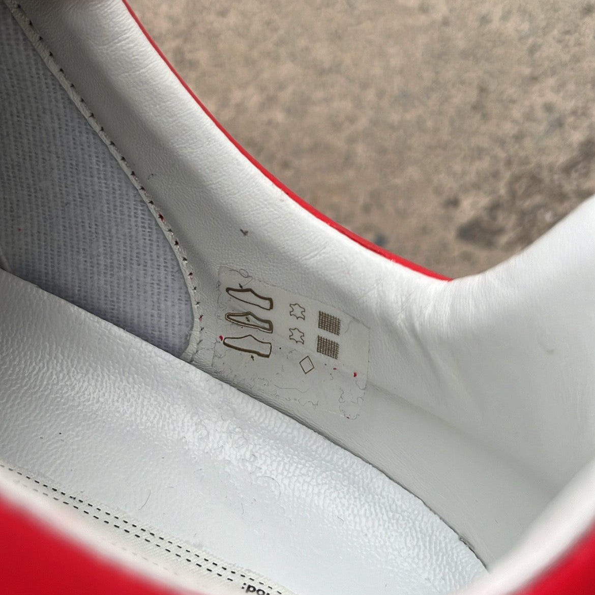 Maison Margiela GAT Red Patent - EU44 / US10 / UK9