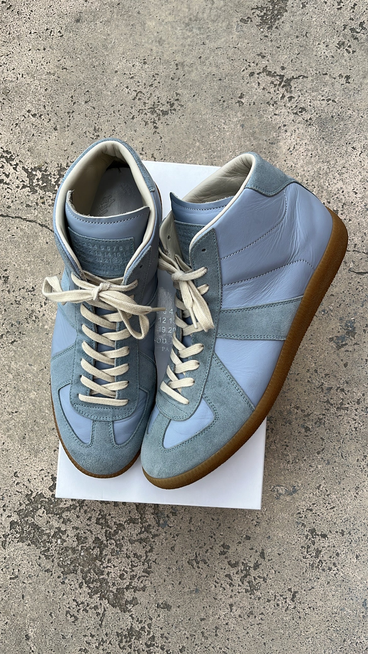 Maison Margiela GAT High-Top Blue - EU44 / US10 / UK9
