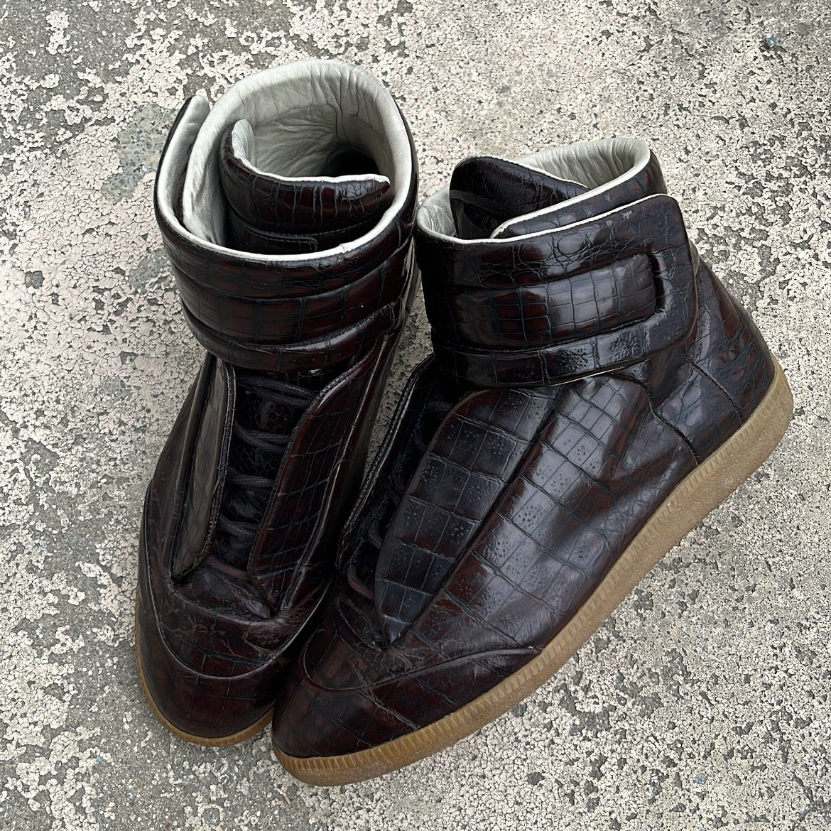 Maison Margiela Future Crocodile Leather - EU45 / US11 / UK10