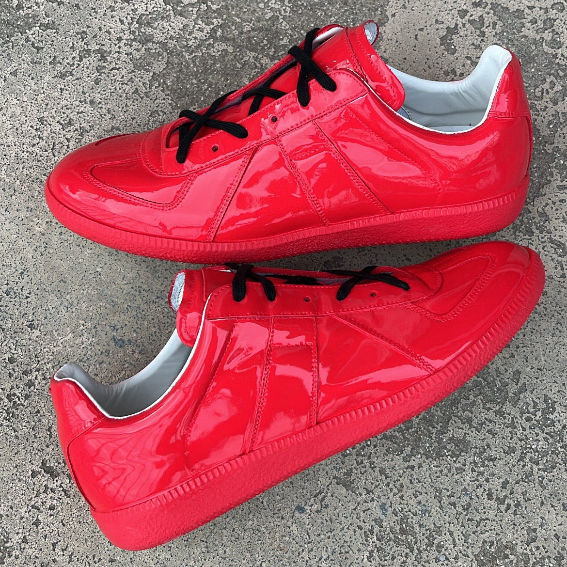 Maison Margiela GAT Red Patent - EU44 / US10 / UK9