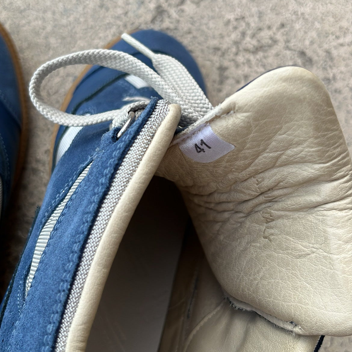 Maison Margiela GAT Mid-Top Blue - EU41 / US8 / UK7