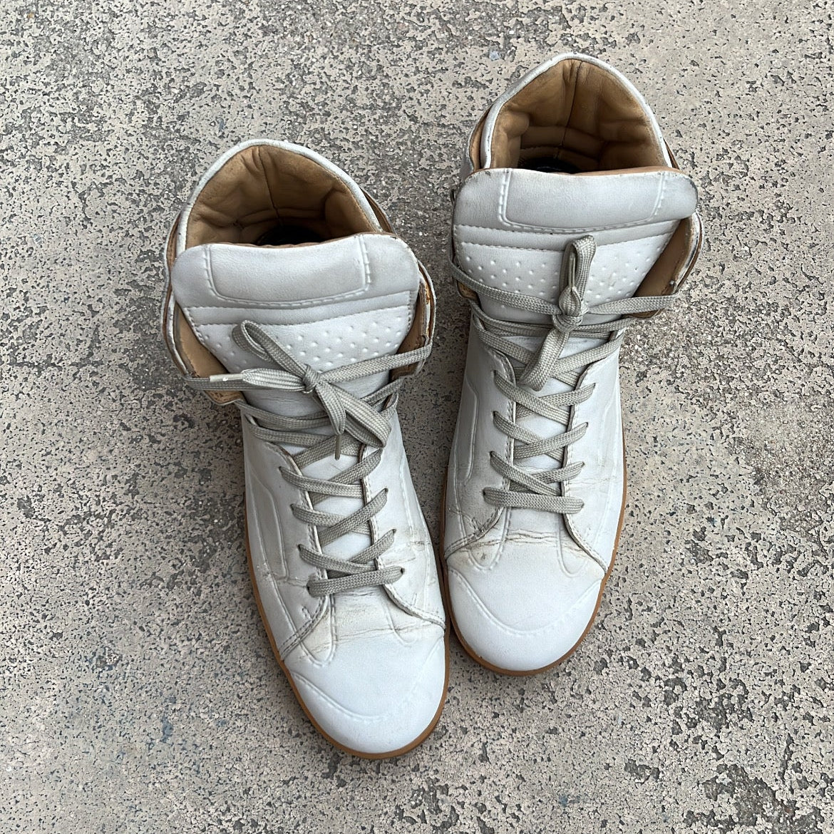Maison Margiela x H&M High-Top White - EU43 / US10 / UK9