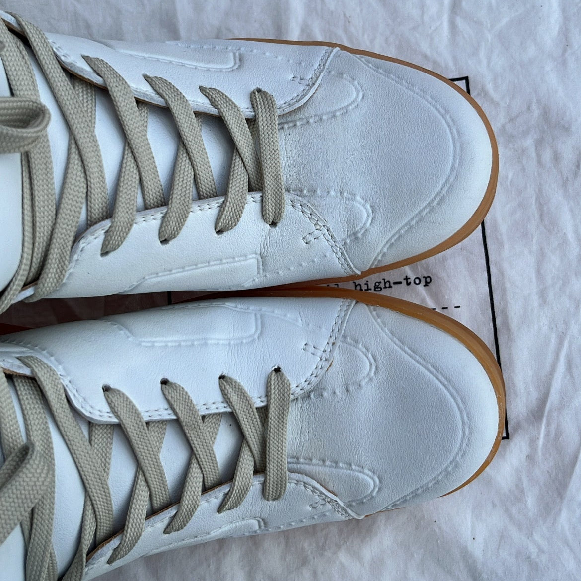 Maison Margiela x H&M High-Top White - EU43 / US10 / UK9