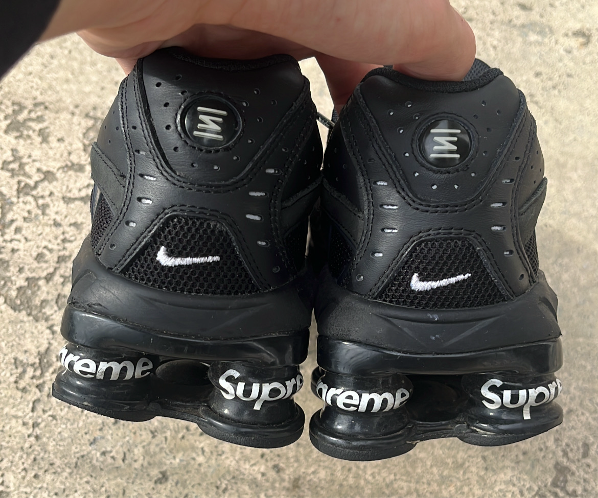 Shox Supreme Black - EU42,5 / US9 / UK8