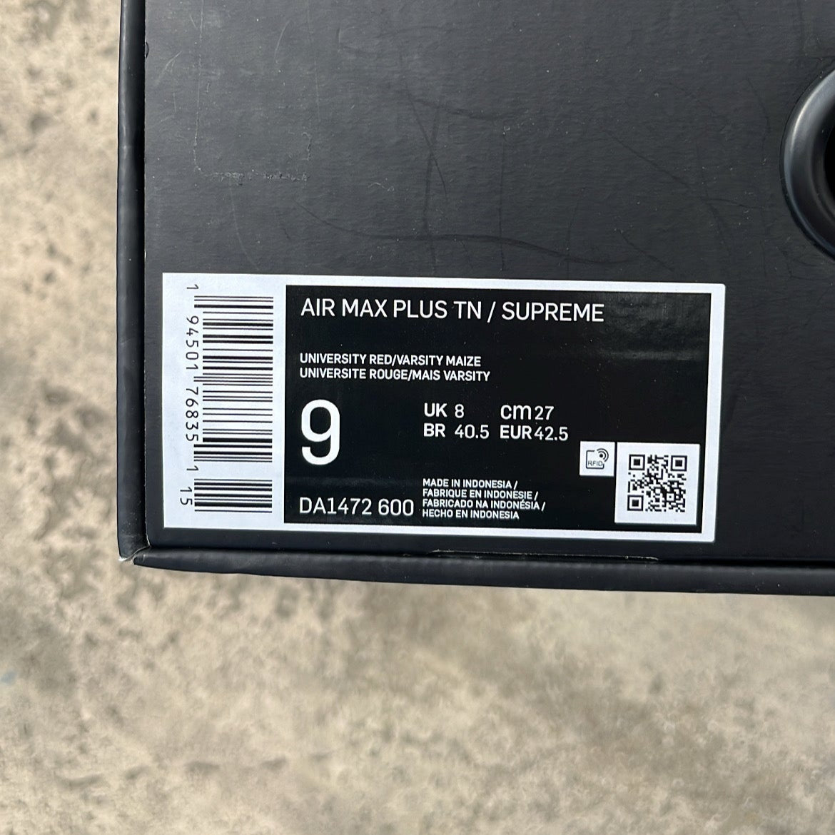 Tn Supreme Red - EU42.5 / US9 / UK8