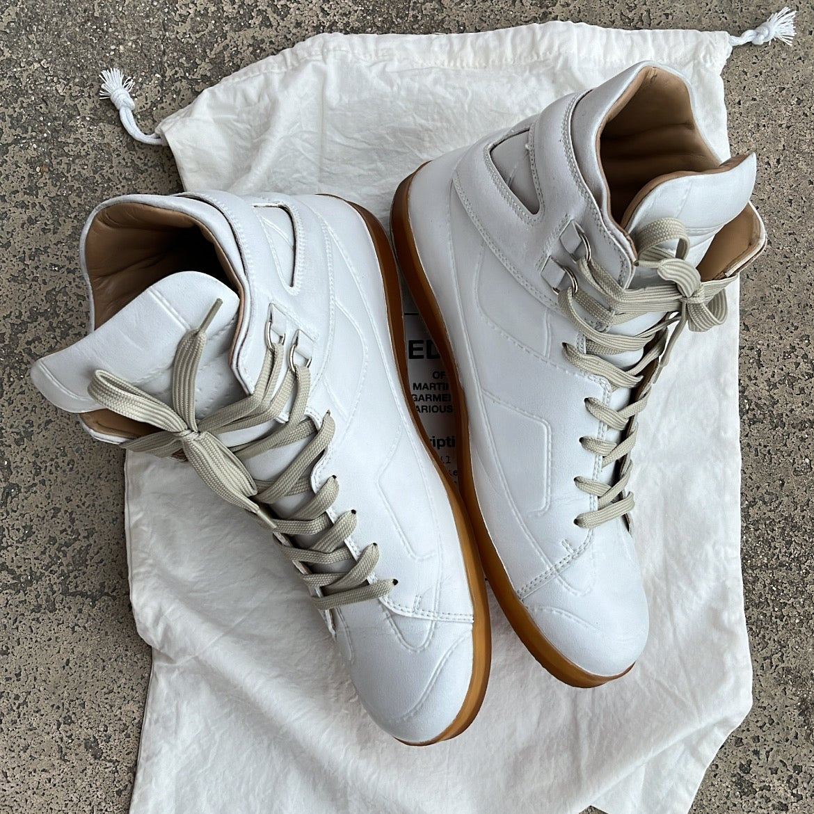 Maison Margiela x H&M High-Top White - EU45 / US11 / UK10