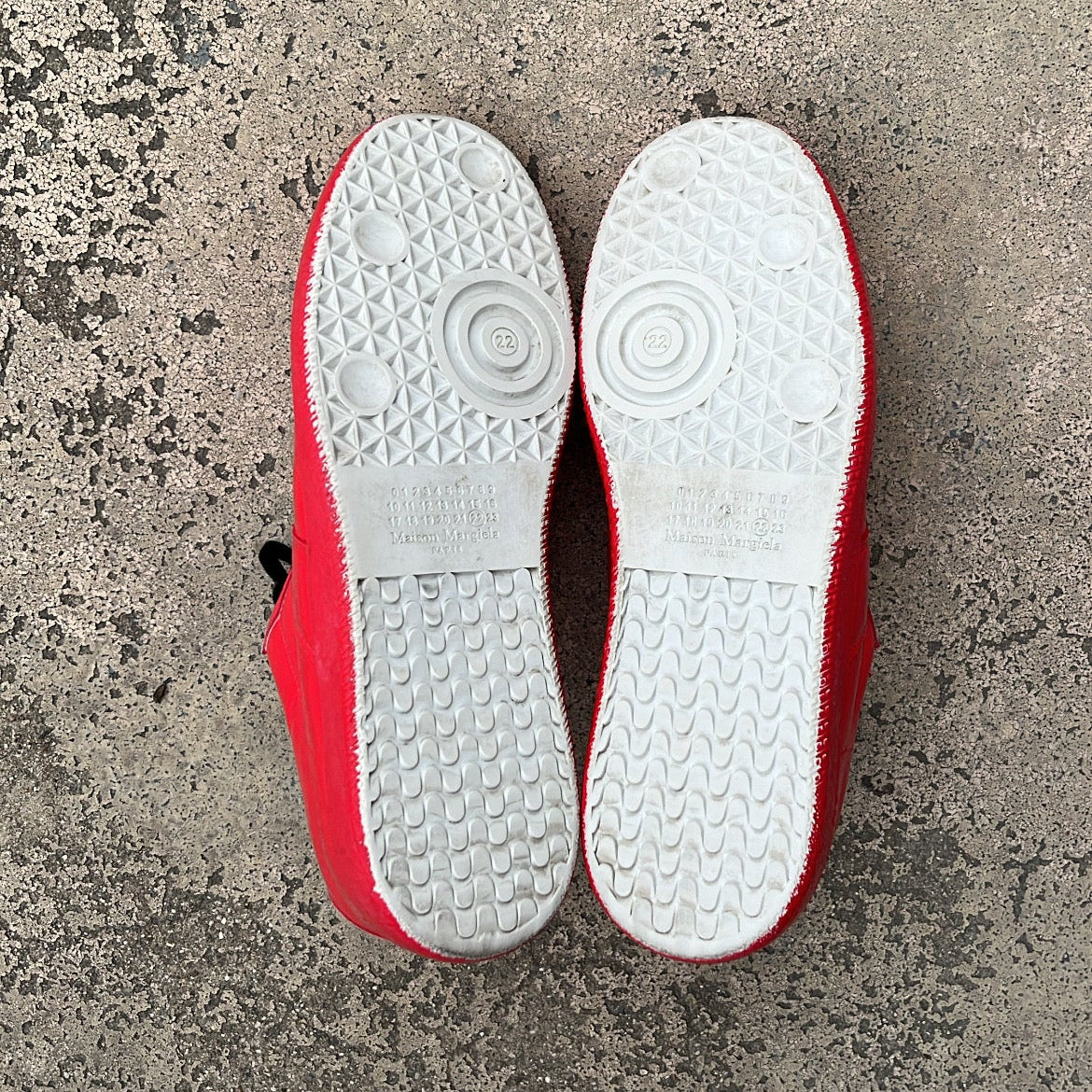 Maison Margiela GAT Red Patent - EU42 / US8.5 / UK7.5