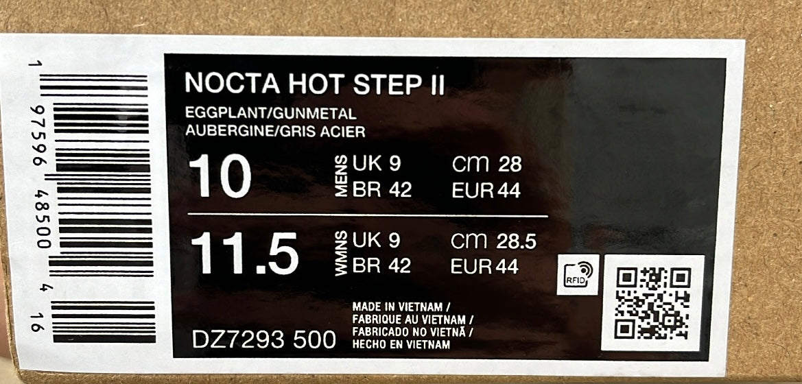 Nocta Hot Step 2 Eggplant - EU44 / US10 / UK9