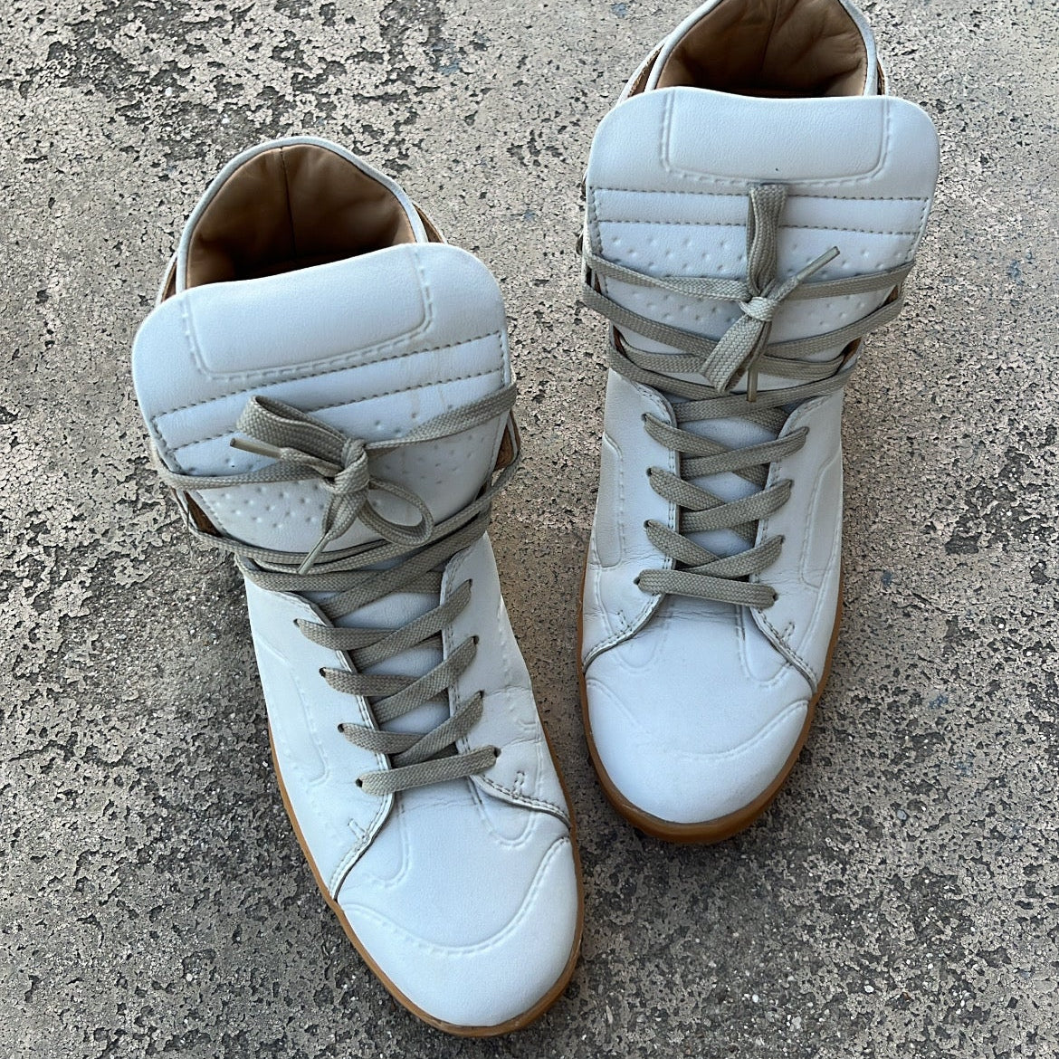 Maison Margiela x H&M High-Top White - EU41 / US8 / UK7