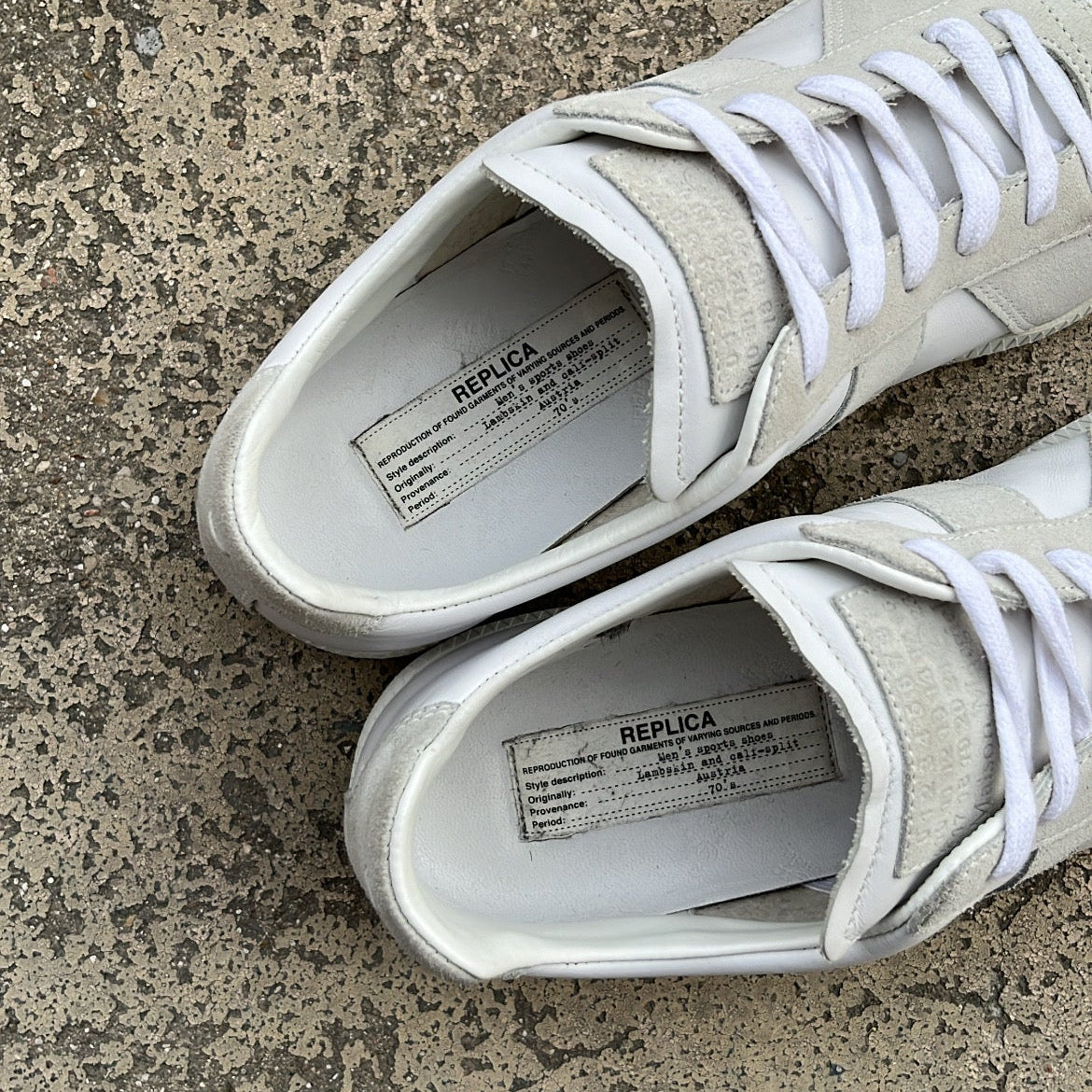 Maison Margiela GAT White - EU43 / US9.5 / UK8.5