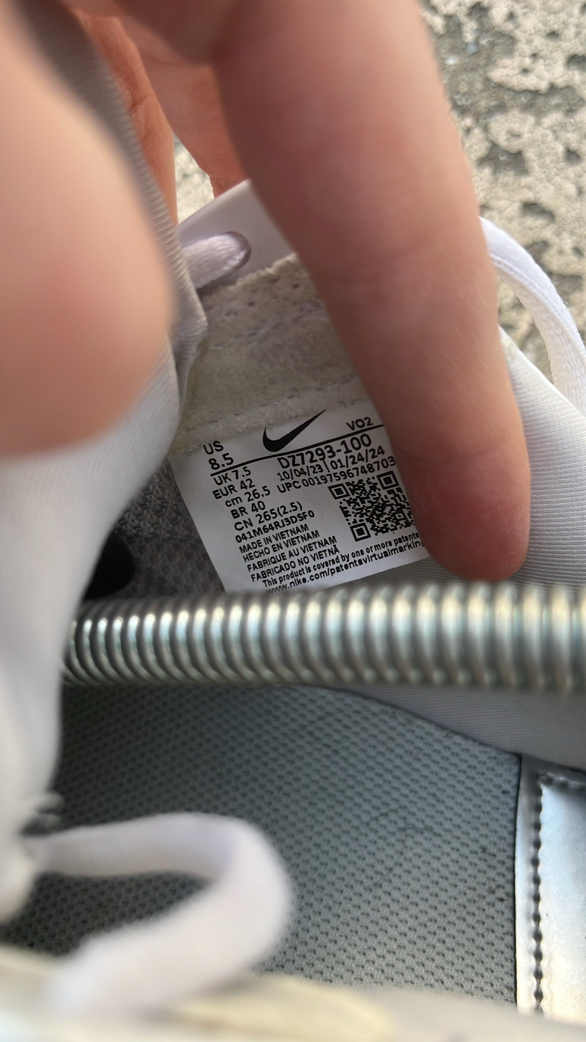 Nocta Hot Step 2 White - EU42 / US8.5 / UK7.5