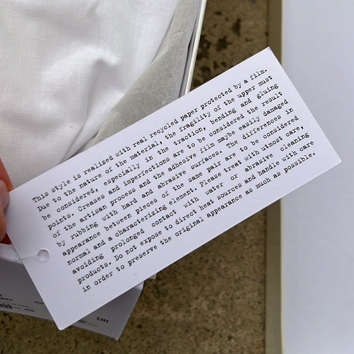 Maison Margiela GAT Newspaper Taped - EU40 / US7 / UK6