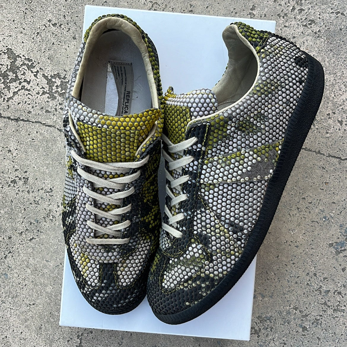 Maison Margiela GAT Polka Dot Python - EU43 / US9.5 / UK8.5
