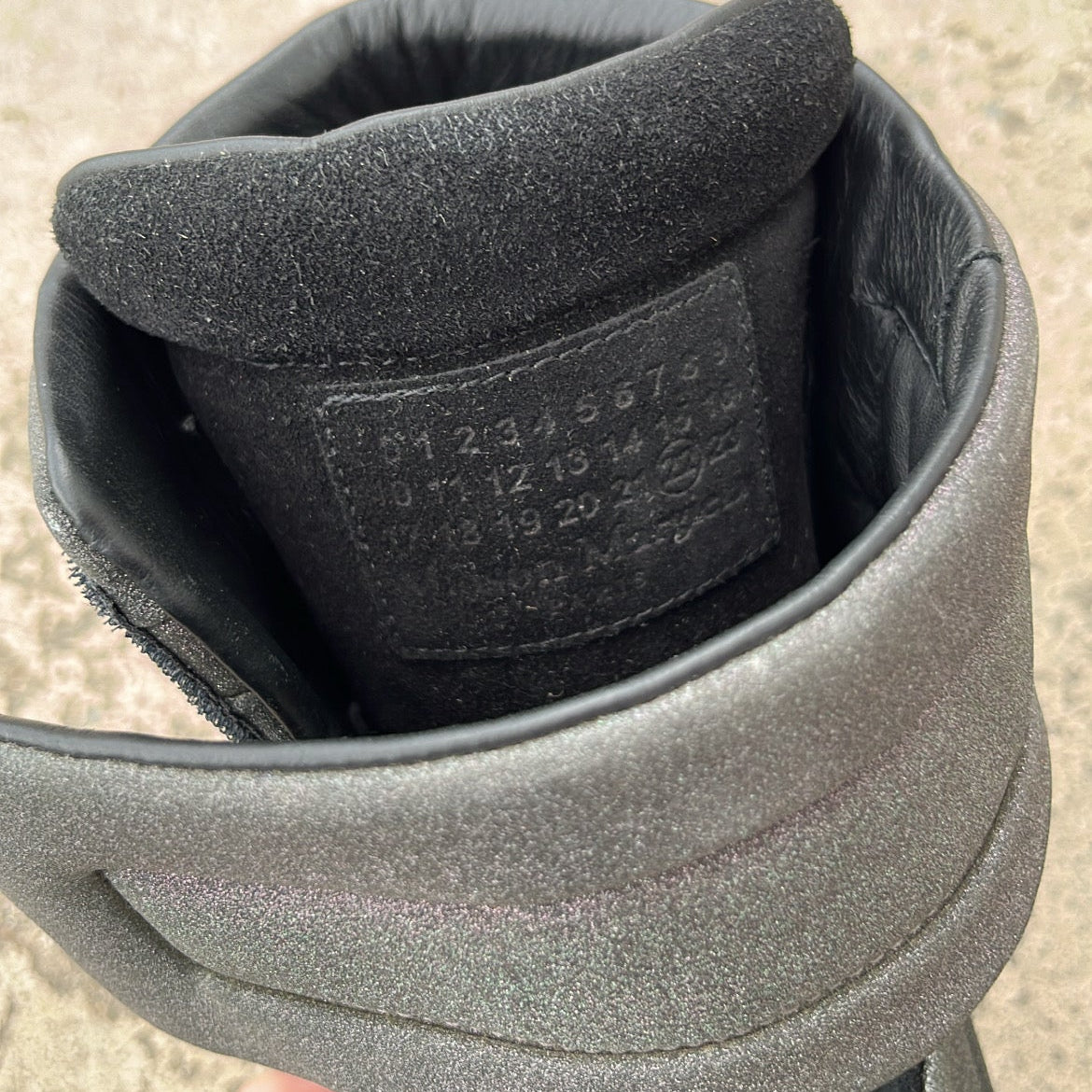 Maison Margiela Future Black Glitter - EU46 / US12 / UK11