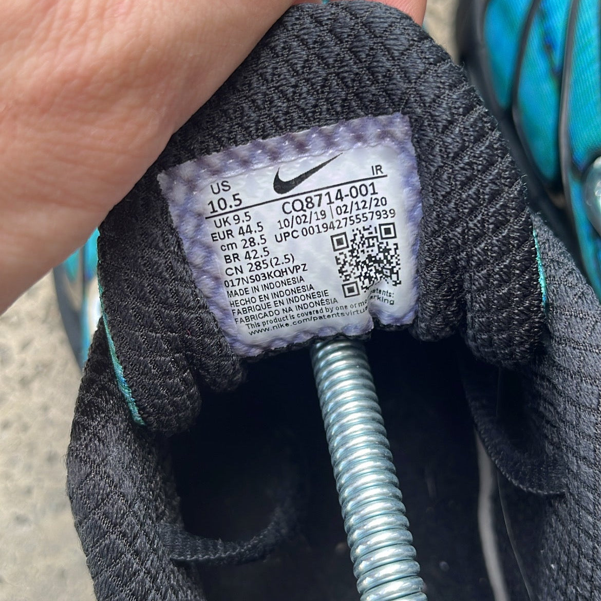 Air Max Skepta Blue - EU44.5 / US10.5 / UK9.5