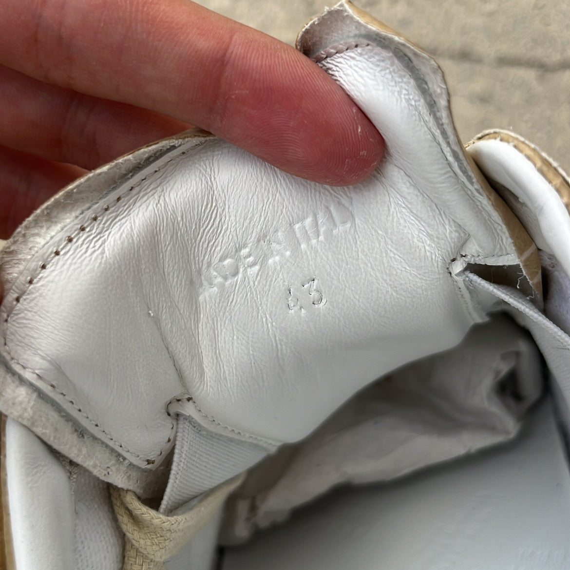 Maison Margiela GAT Newspaper - EU43 / US9.5 / UK8.5