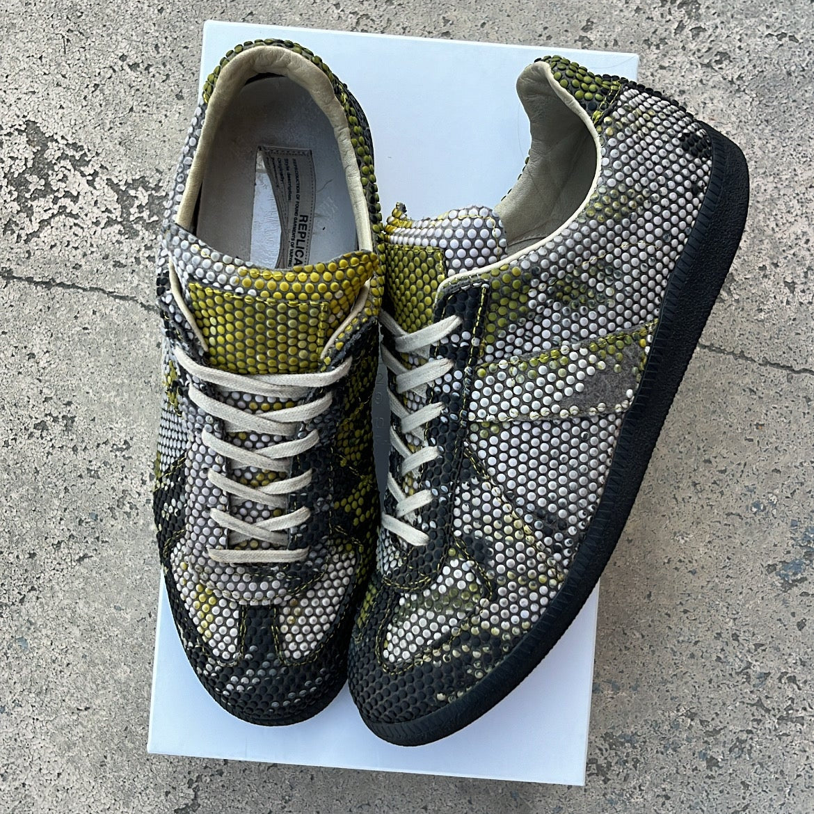 Maison Margiela GAT Polka Dot Python - EU43 / US9.5 / UK8.5