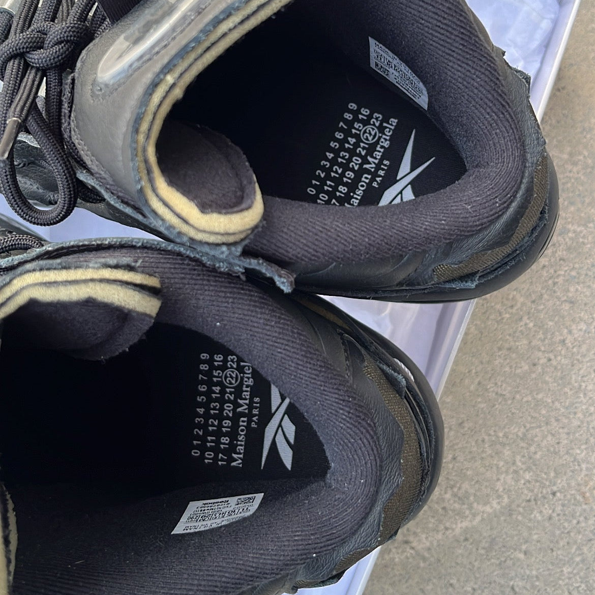 Reebok Maison Margiela Black - EU45 / US11 / UK10