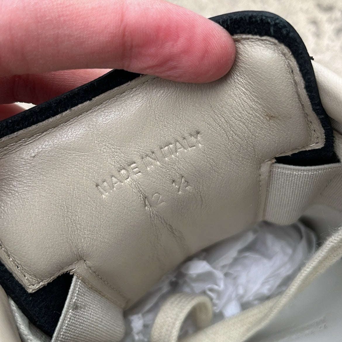Maison Margiela GAT Black Gum - EU42.5 / US9 / UK8
