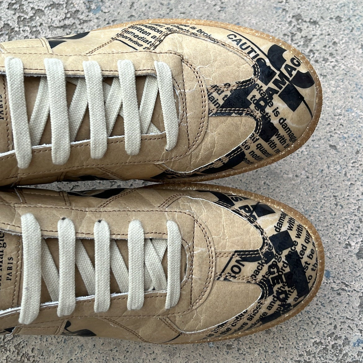 Maison Margiela GAT Newspaper - EU43 / US9.5 / UK8.5
