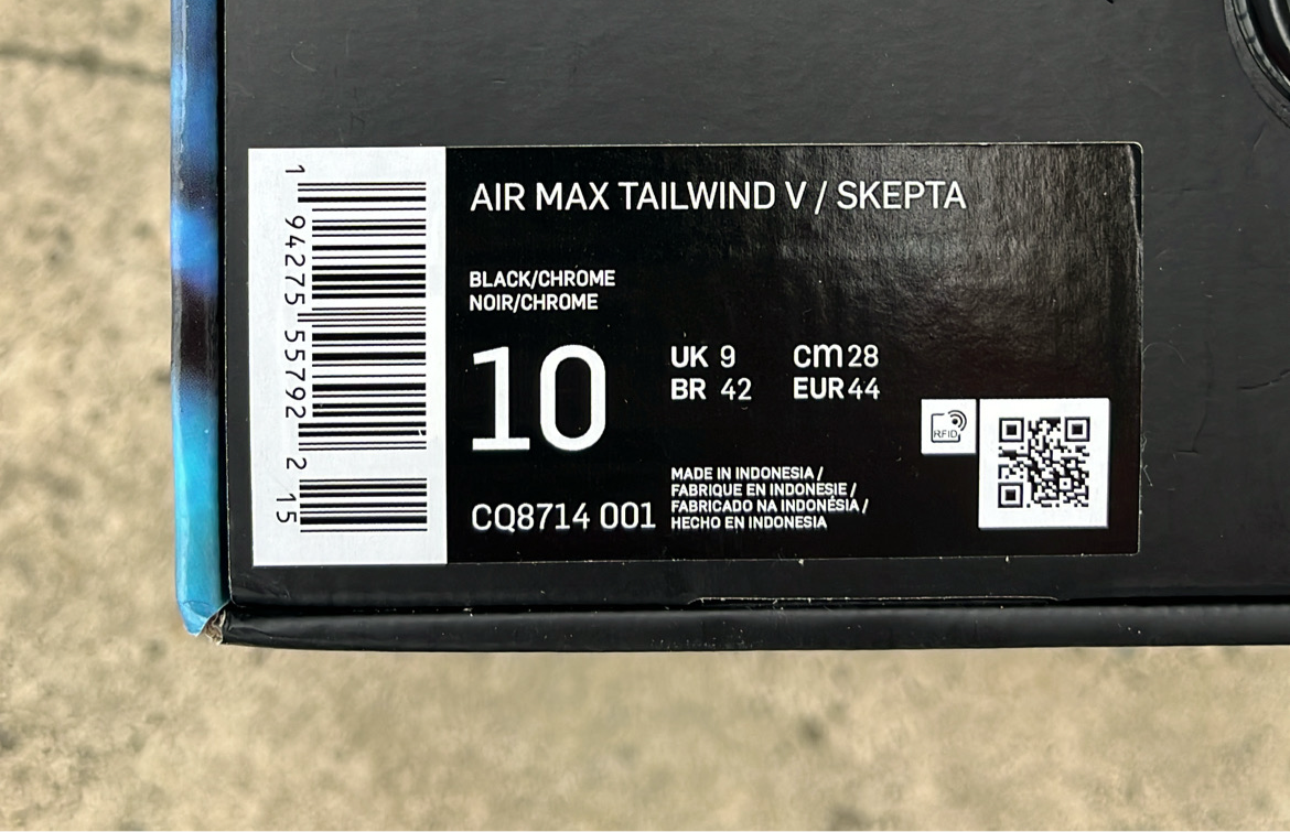 Air Max Skepta Blue - EU44 / US10 / UK9