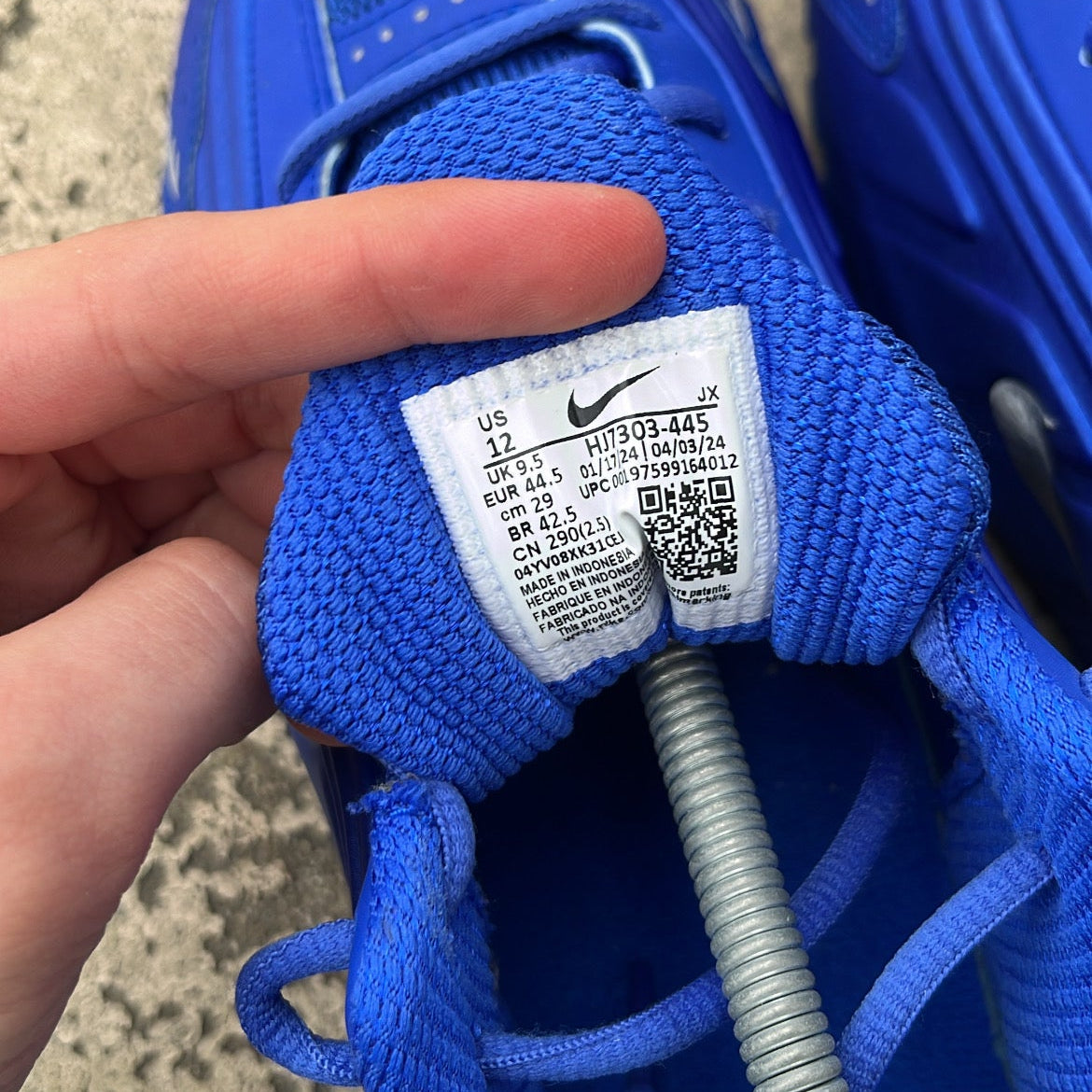 Shox R4 Racer Blue - EU44.5 / US10.5 / UK9.5