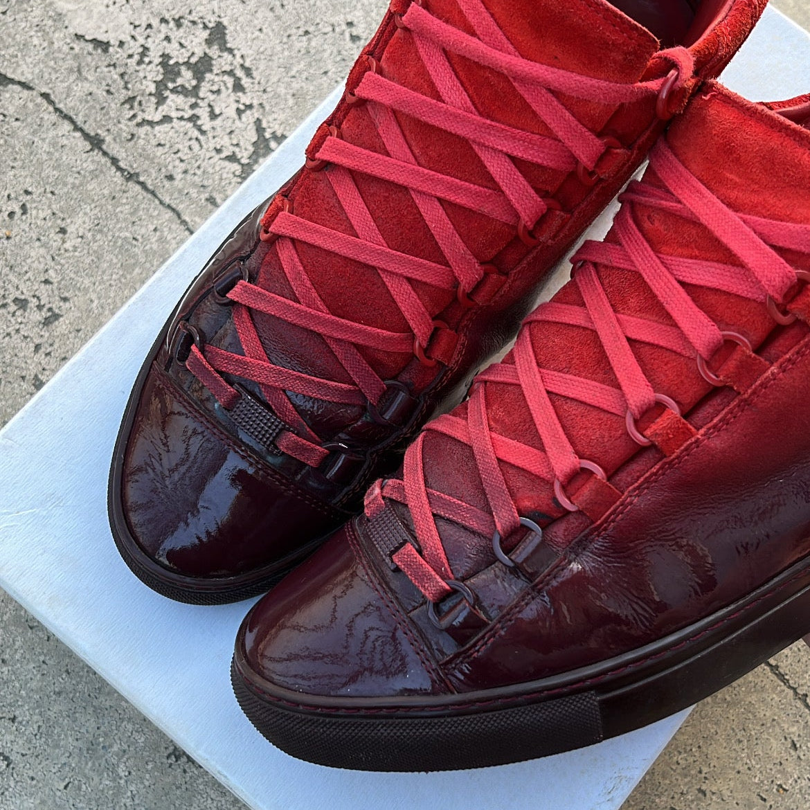 Balenciaga Arena Gradient Red - EU42.5 / US9 / UK8